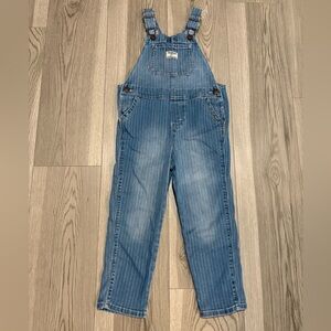 Osh Kosh Pastel Pinstripe Overalls Size 5T